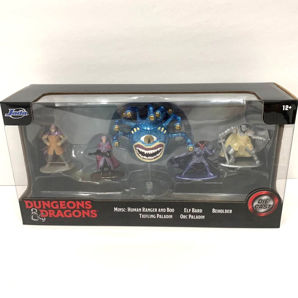 Dungeons & Dragons Jada Toys Nano METALFIGS Medium 5 Pack Die-Cast Collectible